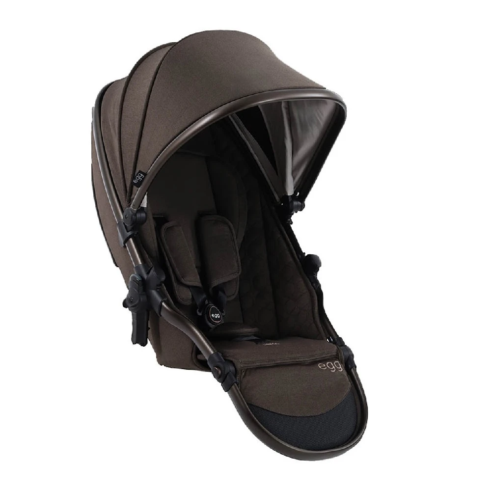 Egg 3 Tandem Seat Unit Chocolate Velvet 3 Egg 3 Tandem Seat Unit Chocolate Velvet