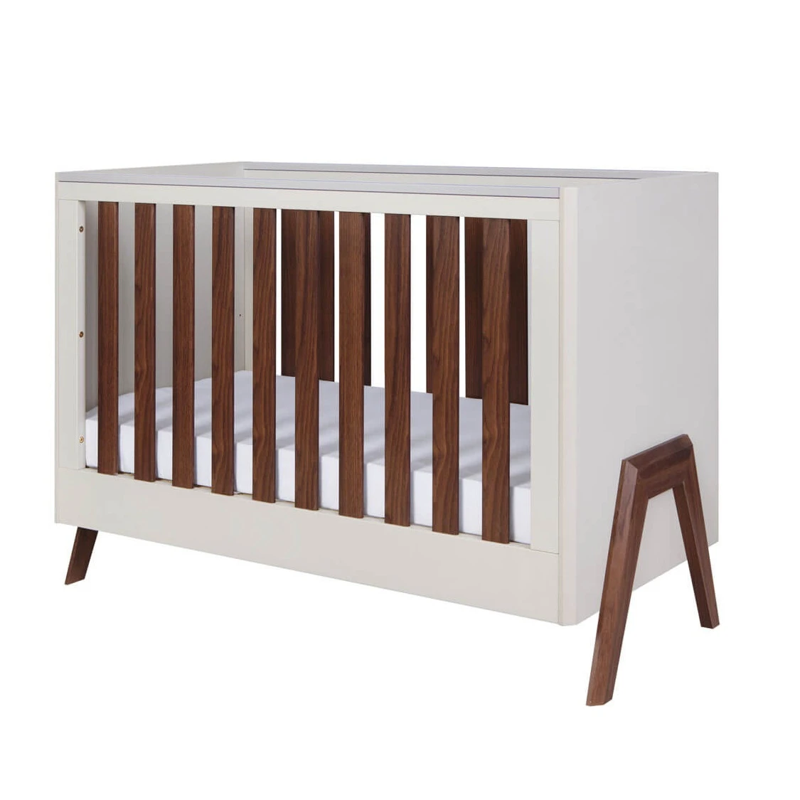 Tutti Bambini Fuori Cot Bed – Warm Walnut/White Sand 6 Tutti Bambini Fuori Cot Bed – Warm Walnut/White Sand - Image 4
