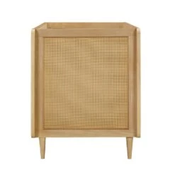 Tutti Bambini Japandi Mini Cot Bed – Light Oak -Baby Products aqwer