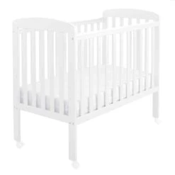 Babymore Space Saver Cot – White