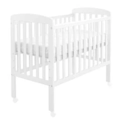 Babymore Space Saver Cot – White -Baby Products babymore space saver white 4