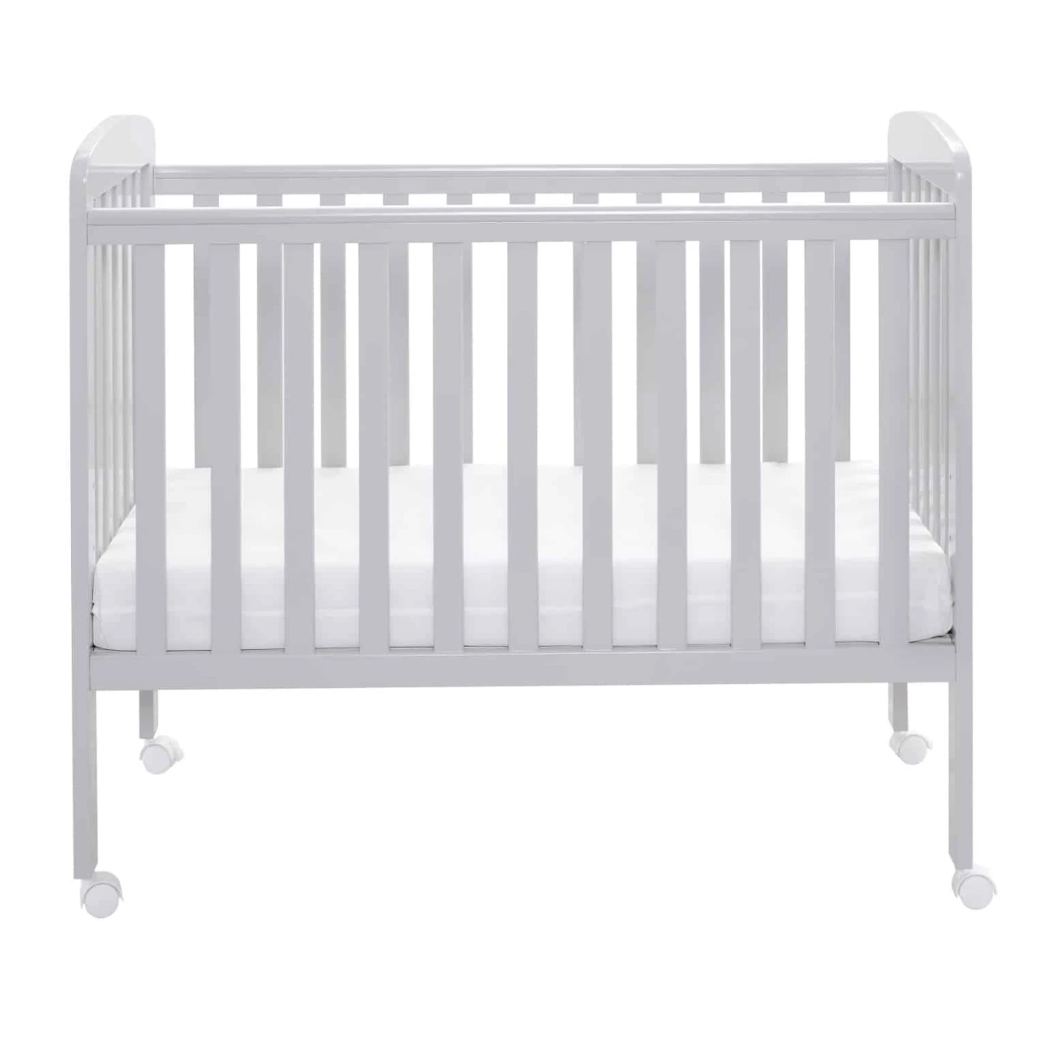 Babymore Space Saver Cot β Grey 4 Babymore Space Saver Cot β Grey - Image 2