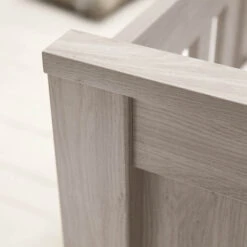 Babystyle Bordeaux Ash 3 Piece Nursery Room Set/Pocket Sprung Mattress -Baby Products babystyle bordeauxash closeup cot 2