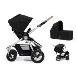 Bumbleride Era 2 In 1 Pram – Silver/Black