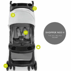 Hauck Shopper Neo II Grey -Baby Products cgcdb