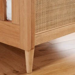 Tutti Bambini Japandi Mini Cot Bed – Light Oak -Baby Products crty