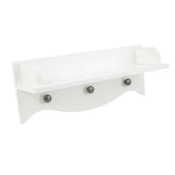 CuddleCo Clara 5 Piece Nursery Set – White -Baby Products cuddleco clara shelf 3