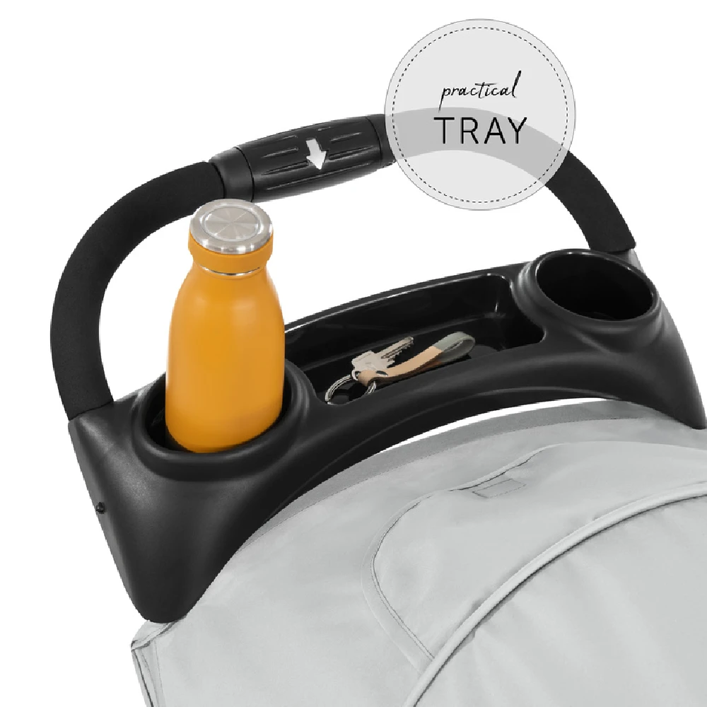 Hauck Grey Citi Neo 3 Pushchair 9 Hauck Grey Citi Neo 3 Pushchair - Image 7