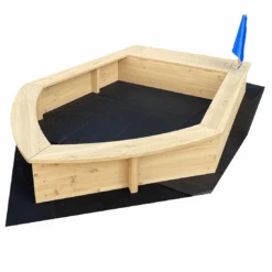 Liberty House Toys Kids Boat Sandpit With Seating And Cover -Baby Products detgre