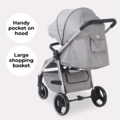 My Babiie MB160 Grey Tropical Plus Pushchair -Baby Products dfrt55