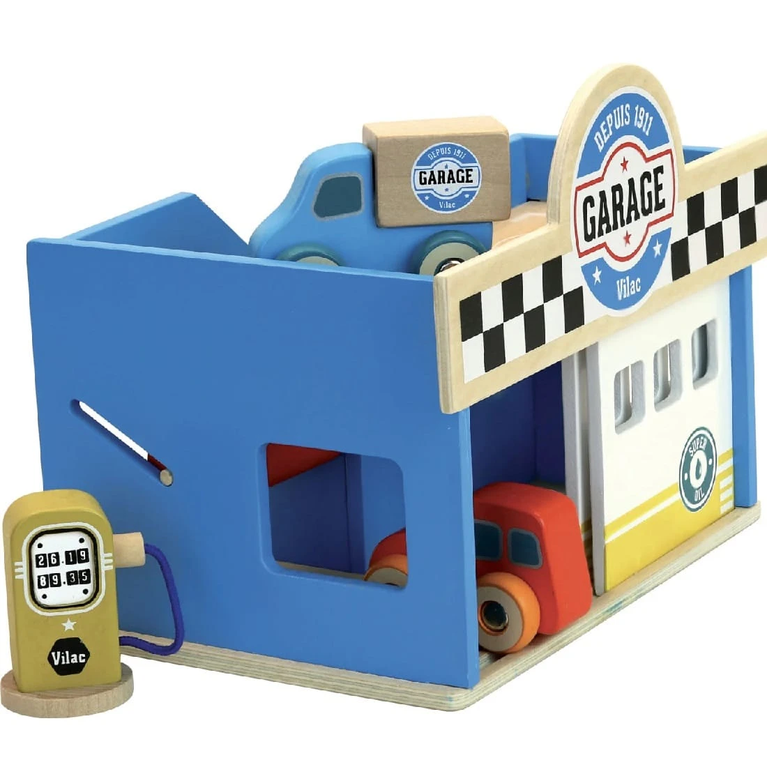 Vilac Wooden Transport Station Bundle 5 Vilac Wooden Transport Station Bundle - Image 3
