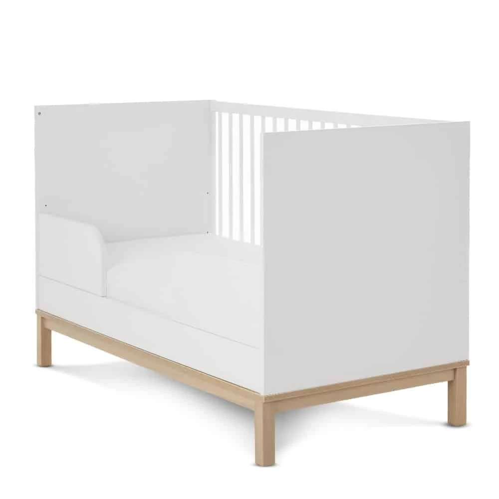 Obaby Astrid Cot Bed – White/Oak 4 Obaby Astrid Cot Bed – White/Oak - Image 2