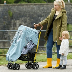 Koo-Di Splish Splosh Universal Single Stroller Rain Cover -Baby Products djgj