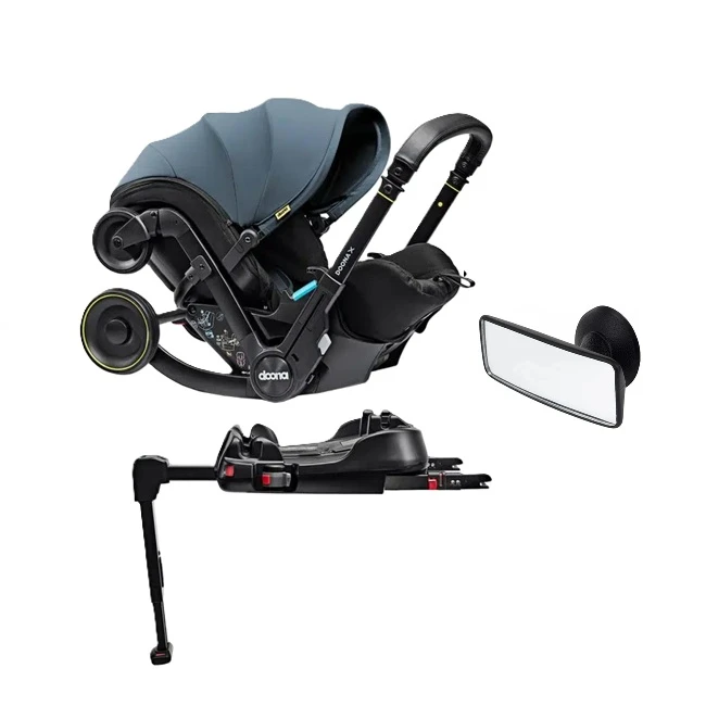 Doona X Infant Car Seat/Stroller/Mirror And Isofix Base- Ocean Blue 3 Doona X Infant Car Seat/Stroller/Mirror And Isofix Base- Ocean Blue