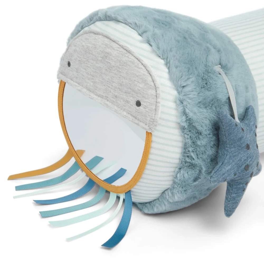 Mamas & Papas Tummy Time Roll – Blue 4 Mamas & Papas Tummy Time Roll – Blue - Image 2