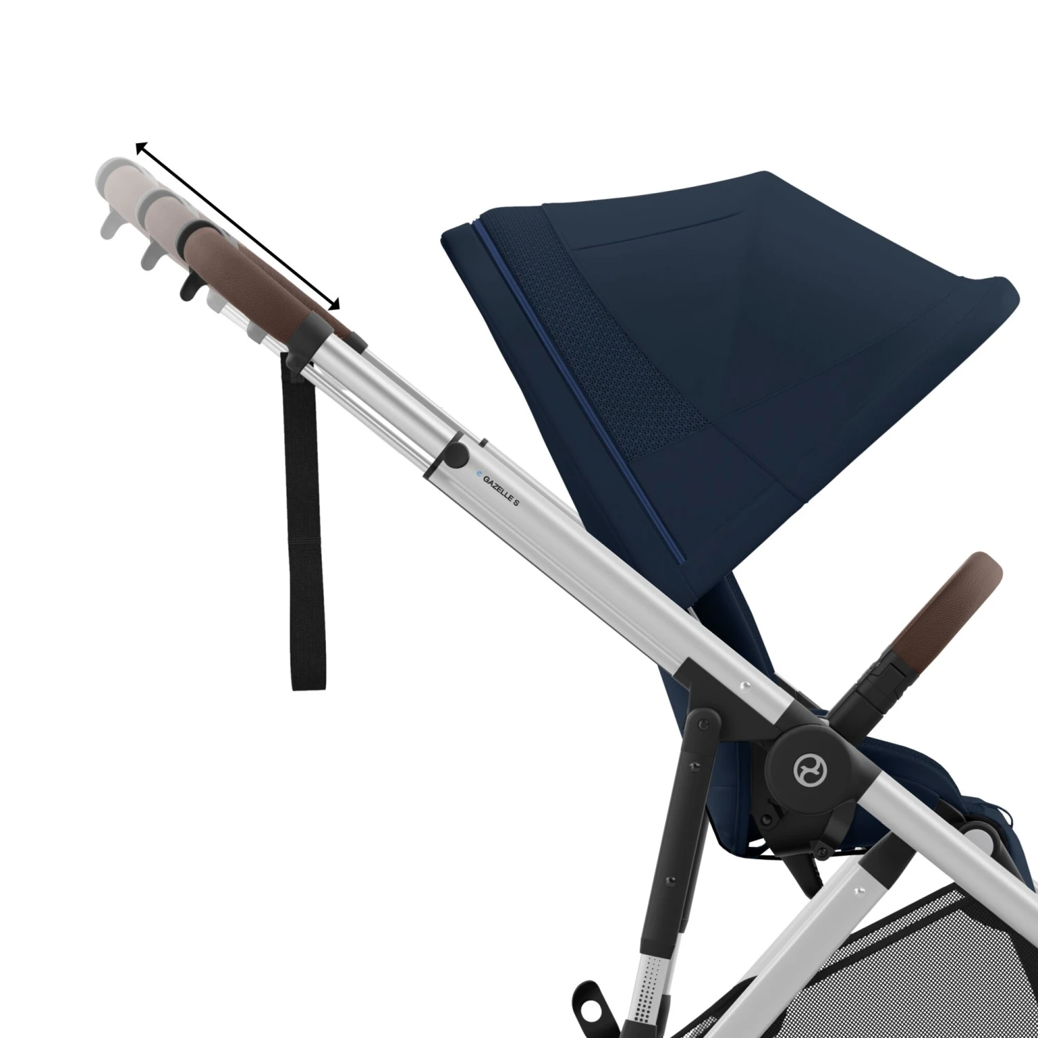 Cybex EGazelle S Twin Pushchair – Ocean Blue 8 Cybex EGazelle S Twin Pushchair – Ocean Blue - Image 6