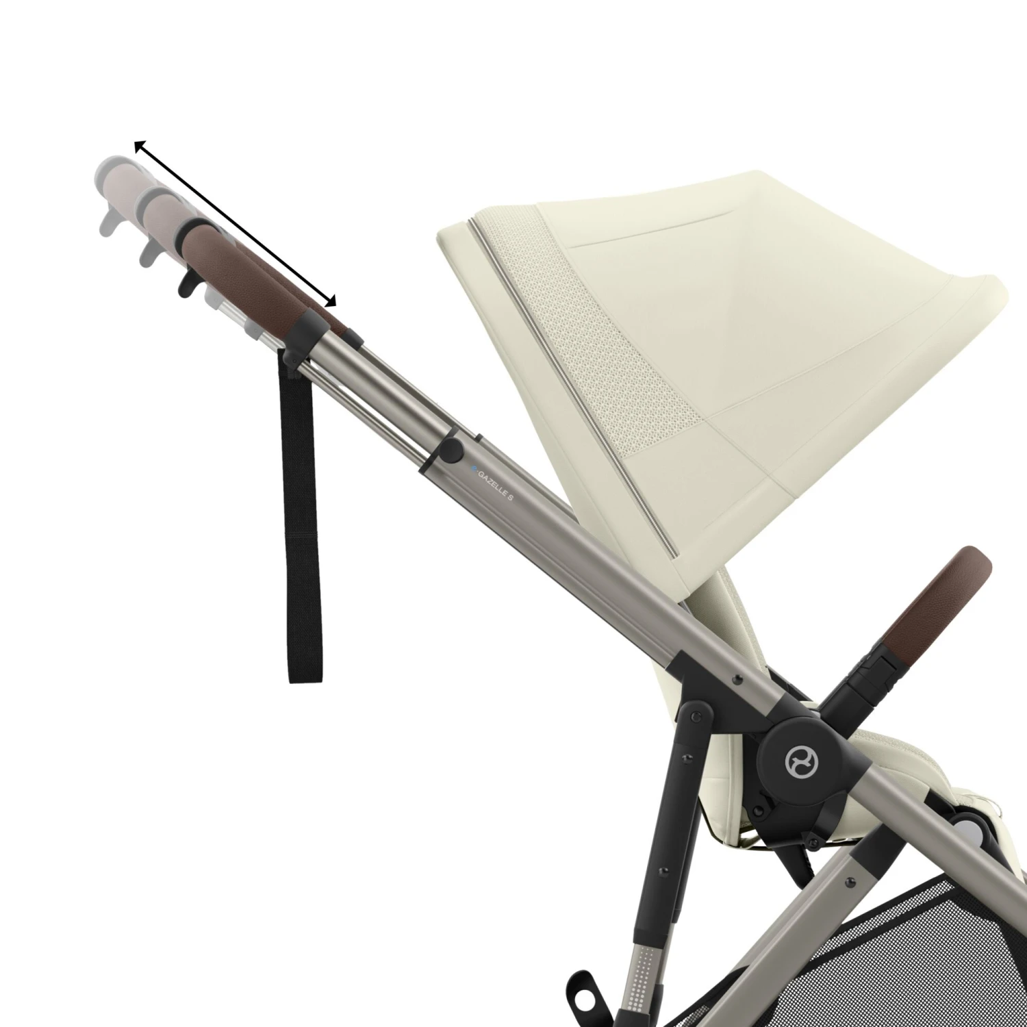 Cybex EGazelle S Pushchair – Seashell Beige 7 Cybex EGazelle S Pushchair – Seashell Beige - Image 5