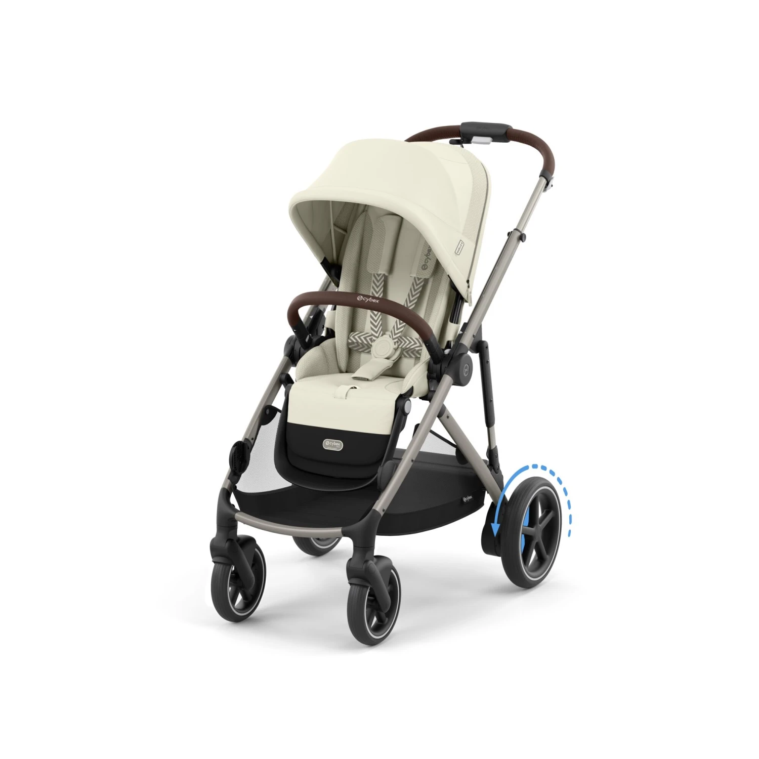 Cybex EGazelle S Pushchair – Seashell Beige 3 Cybex EGazelle S Pushchair – Seashell Beige