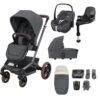Maxi-Cosi Fame Pushchair 9 Piece Bundle – Twillic Graphite -Baby Products fame 9 piece bundle graphite