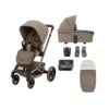 Maxi-Cosi Fame Pushchair Essential Bundle – Twillic Truffle Brown Wheels
