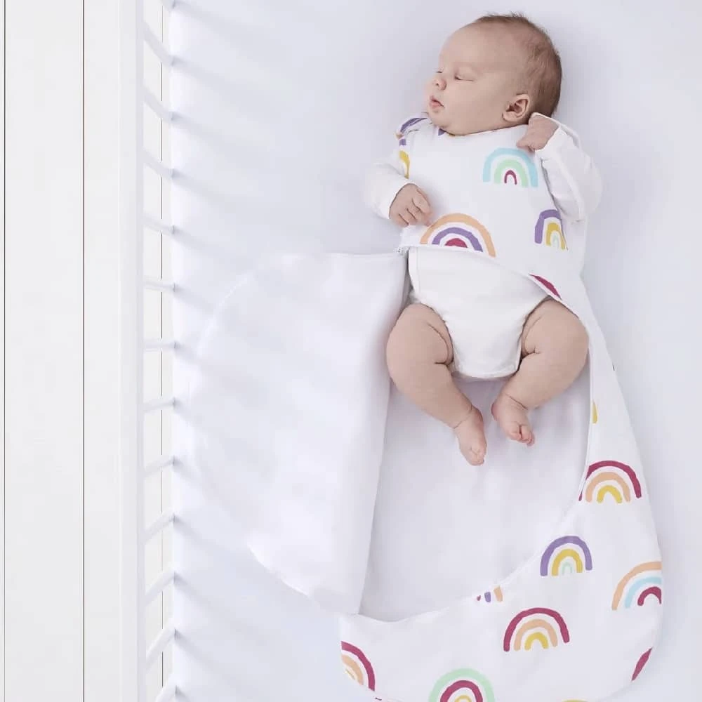 SnuzPouch Sleeping Bag Colour Rainbow 6-18m – 1.0 Tog 4 SnuzPouch Sleeping Bag Colour Rainbow 6-18m – 1.0 Tog - Image 2