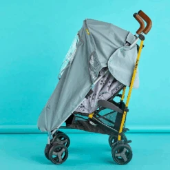 Koo-Di Splish Splosh Universal Single Stroller Rain Cover -Baby Products fh 1