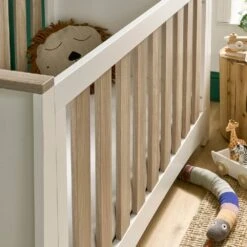 CuddleCo Ada 3 Piece Nursery Furniture Set – White And Ash -Baby Products fr45