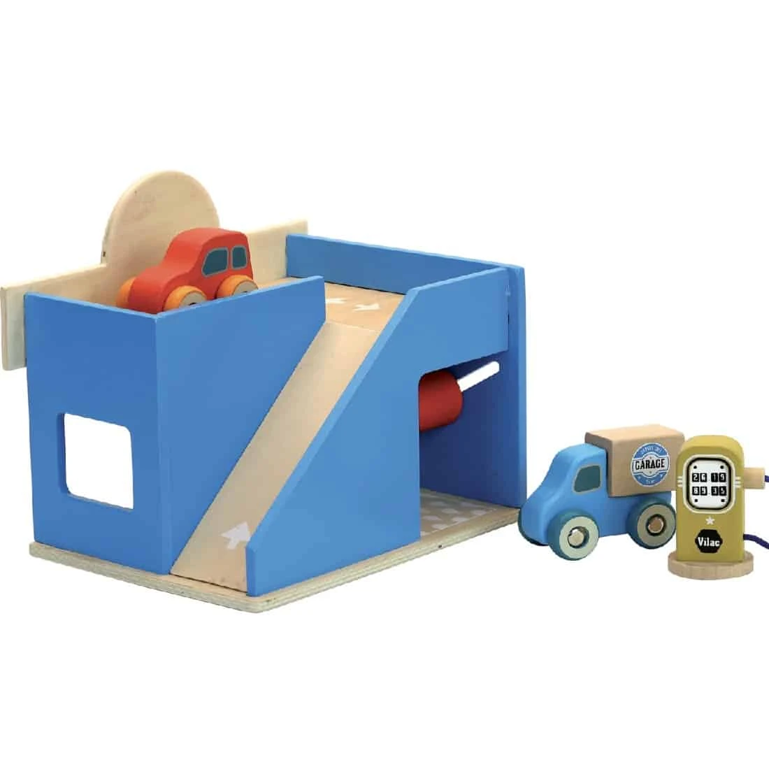 Vilac Wooden Transport Station Bundle 4 Vilac Wooden Transport Station Bundle - Image 2