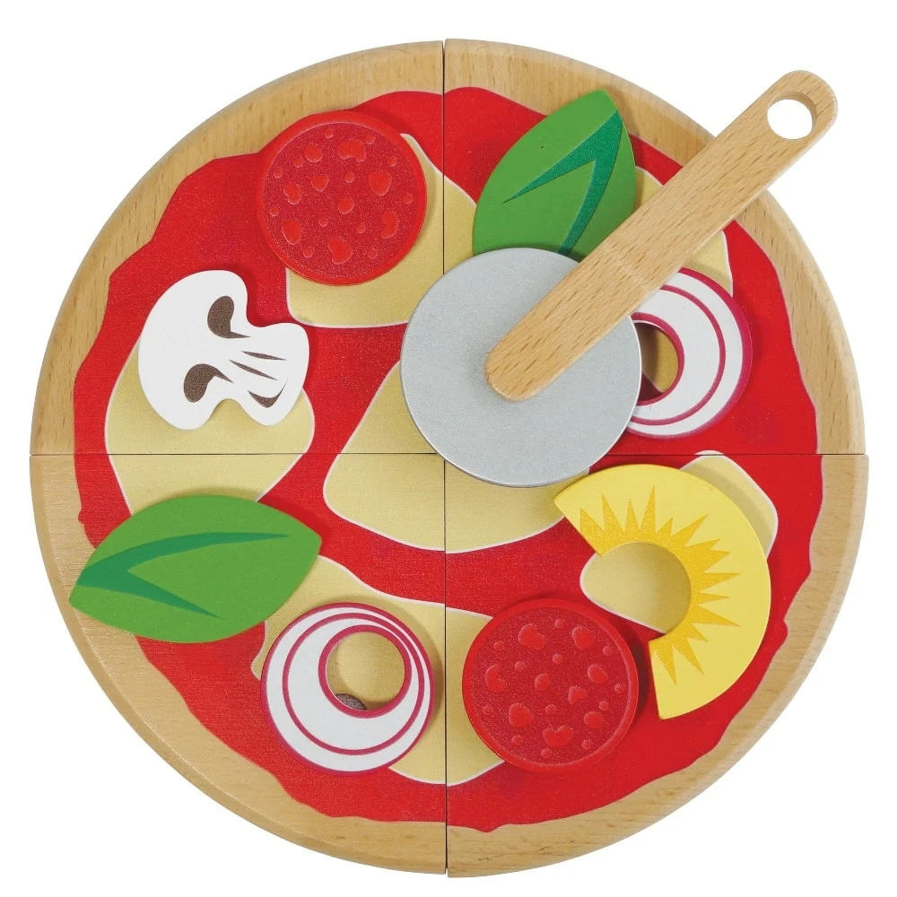 Le Toy Van Wooden Toy Pizza 3 Le Toy Van Wooden Toy Pizza
