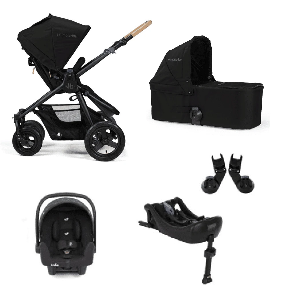 Bumbleride Era I-Size Isofix Travel System – Matte Black/Black 3 Bumbleride Era I-Size Isofix Travel System – Matte Black/Black