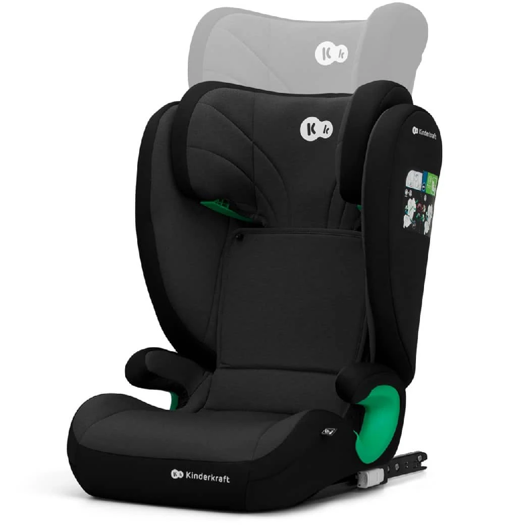 KinderKraft Junior Fix 2 Graphite Black 6 KinderKraft Junior Fix 2 Graphite Black - Image 4