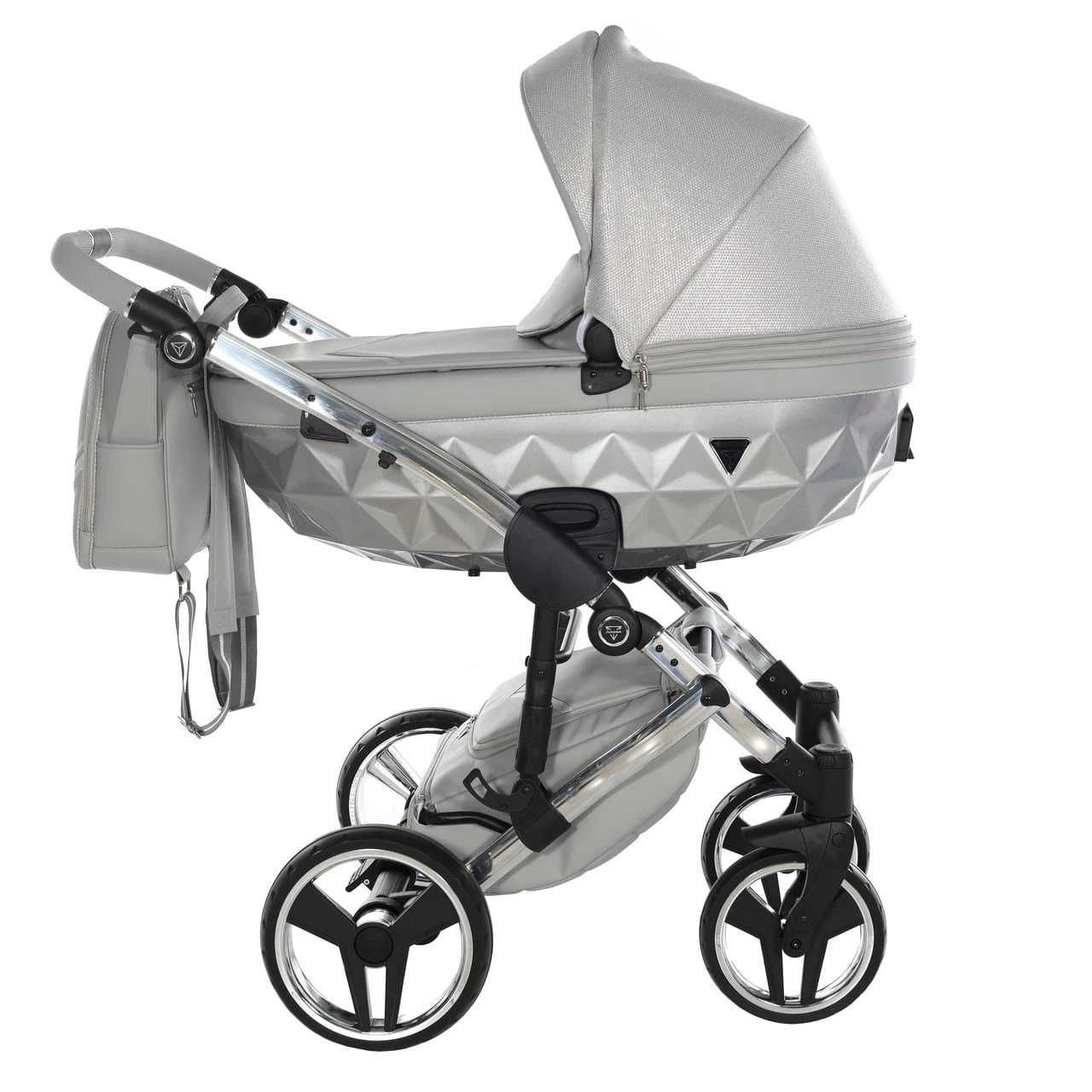 Junama Dolce Pram – Silver 3 Junama Dolce Pram – Silver
