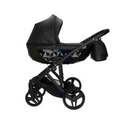 Junama Classic 2 In 1 Pram β Classic Black