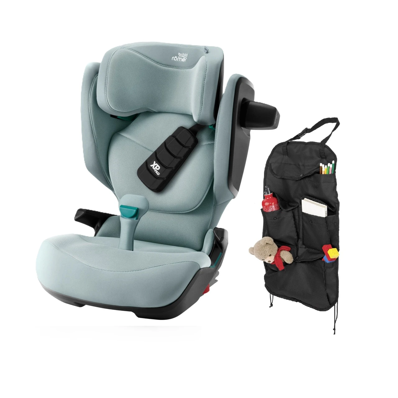 Britax KIDFIX Style Car Seat With Car Seat Organiser – Harbor Blue 3 Britax KIDFIX Style Car Seat With Car Seat Organiser – Harbor Blue