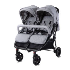 Lorelli Duo Twin Stroller – Cool Grey -Baby Products lorelli duo twin stroller cool grey 2