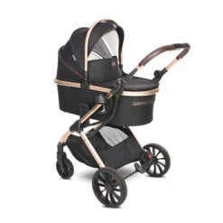 Lorelli Glory 3 In 1 Travel System – Black/Rose Gold 12 Lorelli Glory 3 In 1 Travel System – Black/Rose Gold -Baby Products lorelli glory pram black 2