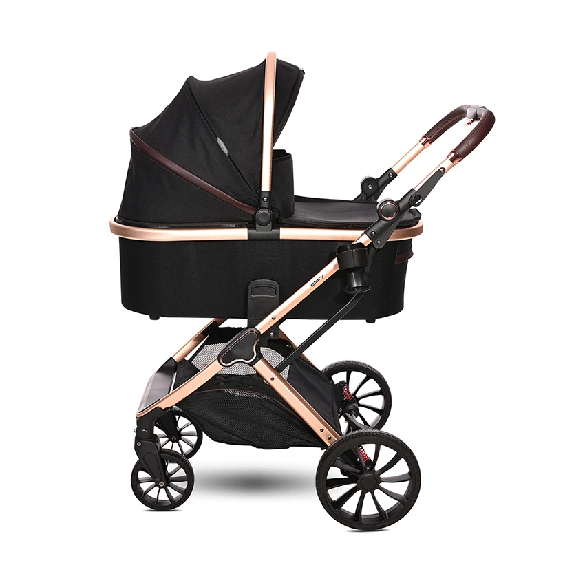 Lorelli Glory 3 In 1 Travel System – Black/Rose Gold 4 Lorelli Glory 3 In 1 Travel System – Black/Rose Gold - Image 2
