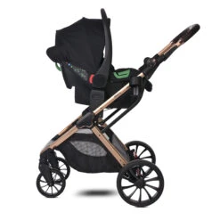 Lorelli Glory 3 In 1 Travel System – Black/Rose Gold 11 Lorelli Glory 3 In 1 Travel System – Black/Rose Gold -Baby Products lorelli glory stroller beige 6