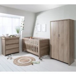 Tutti Bambini Modena 3 Piece Room Set – Oak