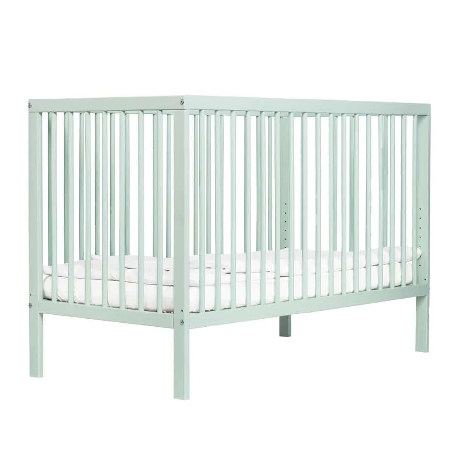 Mokee Mini Cot Bed – Dusty Aqua 6 Mokee Mini Cot Bed – Dusty Aqua - Image 4