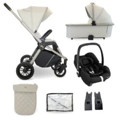 My Babiie Travel System With Cabriofix Car Seat – Ivory