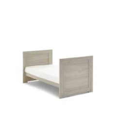 Obaby Nika 4 In 1 Cot Bed – Grey Wash/White -Baby Products obaby nika mini cot bed grey wash 2