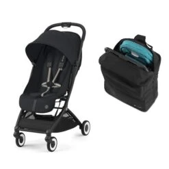 Cybex Orfeo Pushchair Magic Black With Travel Bag
