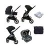 Estilo Bebe Otter 3 In 1 Travel System – Midnight Black