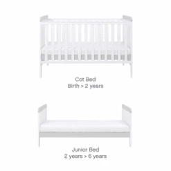 Tutti Bambini Rio 2 Piece Nursery Room Set – White Dove Grey 15 Tutti Bambini Rio 2 Piece Nursery Room Set – White Dove Grey -Baby Products rio 3pc white dove grey 3 2