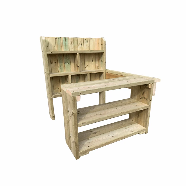 Children’s Outdoor Wooden Role Play Corner 3 Children’s Outdoor Wooden Role Play Corner