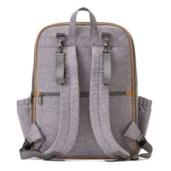Bizzi Growin Baby Travel Crib Changing Rucsac Windsor Grey -Baby Products rucpod 9