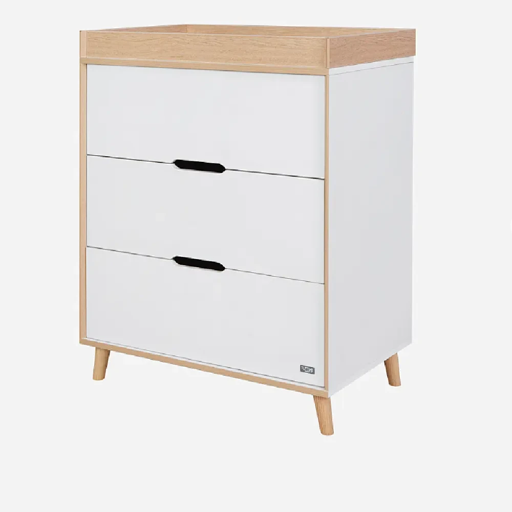 Tutti Bambini Fika 4in1 2 Piece Room Set – White/Light Oak 16 Tutti Bambini Fika 4in1 2 Piece Room Set – White/Light Oak - Image 14