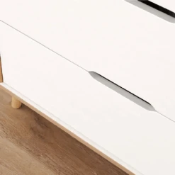 Tutti Bambini Fika 4in1 2 Piece Room Set – White/Light Oak 26 Tutti Bambini Fika 4in1 2 Piece Room Set – White/Light Oak -Baby Products sdte