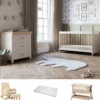 Silver Cross Seville 2+3 Newborn Room Set Bundle – Cashmere/Oak